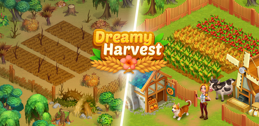 Dreamy Harvest: Farm Island
