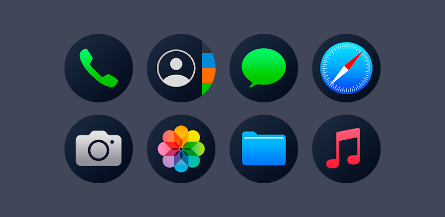 iPlum – Icon Pack (Round)