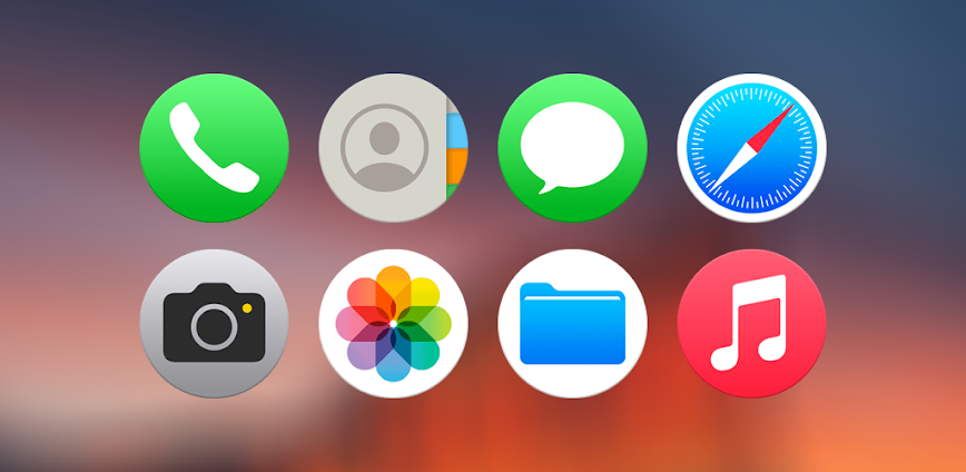 iPear Pro – Icon Pack (Round)