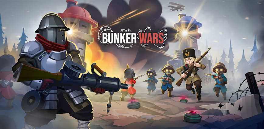 Bunker Wars: Jogo RTS