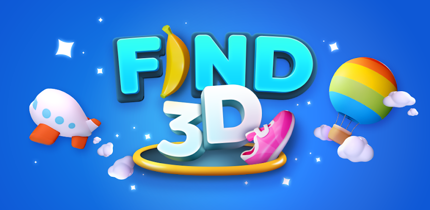 Find 3D – Match 3D Items
