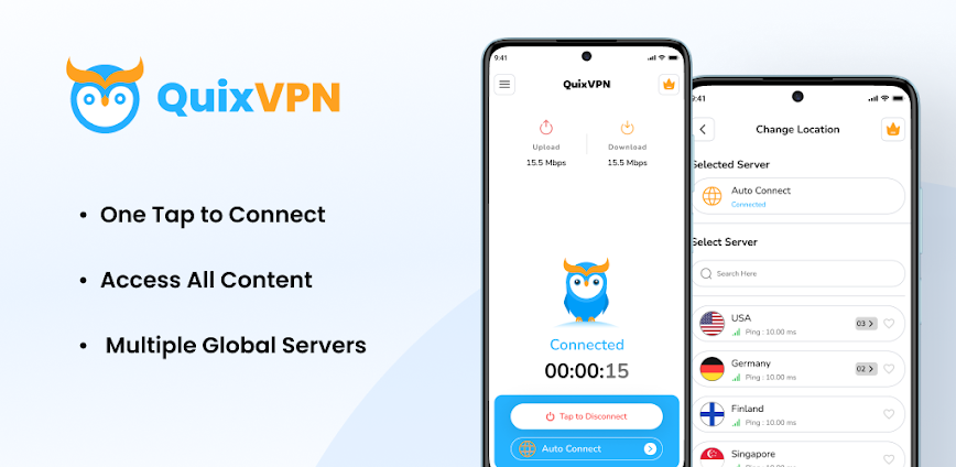 QuixVPN – VPN rápida e segura