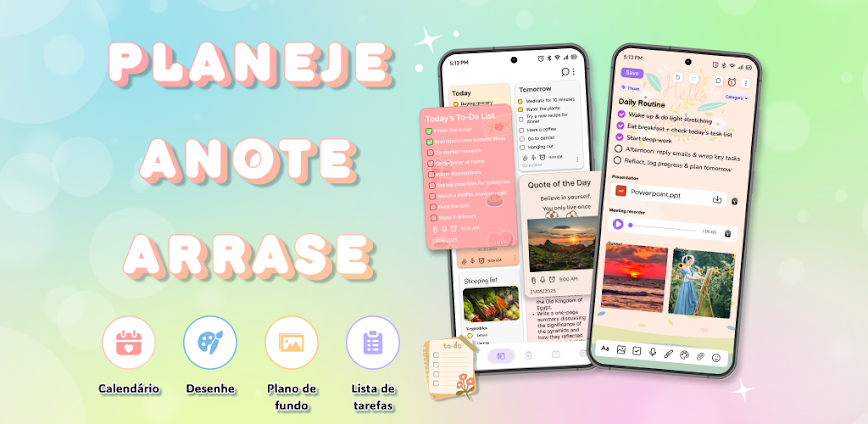 Notas Fofo : Bloco De Notas