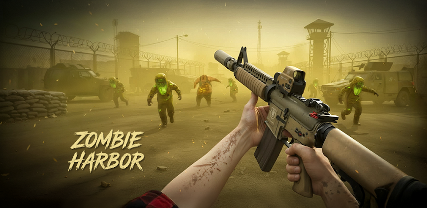 Zombie Harbor: Jogos de zumbi