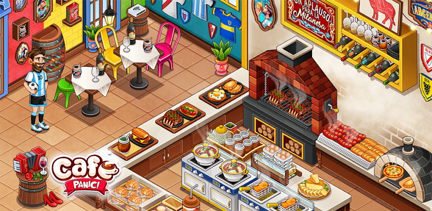 Cafe Panic: Jogo de cozinha
