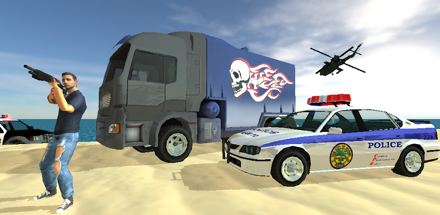 Rio crime city: mafia gangster