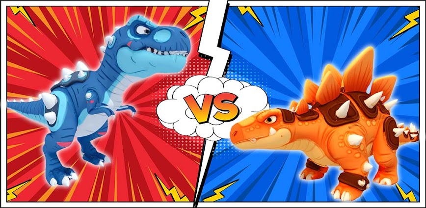 Color Dinosaur Collect Battle